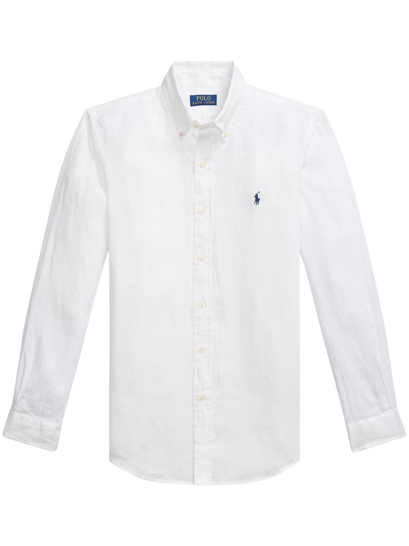 Polo Ralph Lauren Long-Sleeve Button-Up Shirt With Button-Down Collar