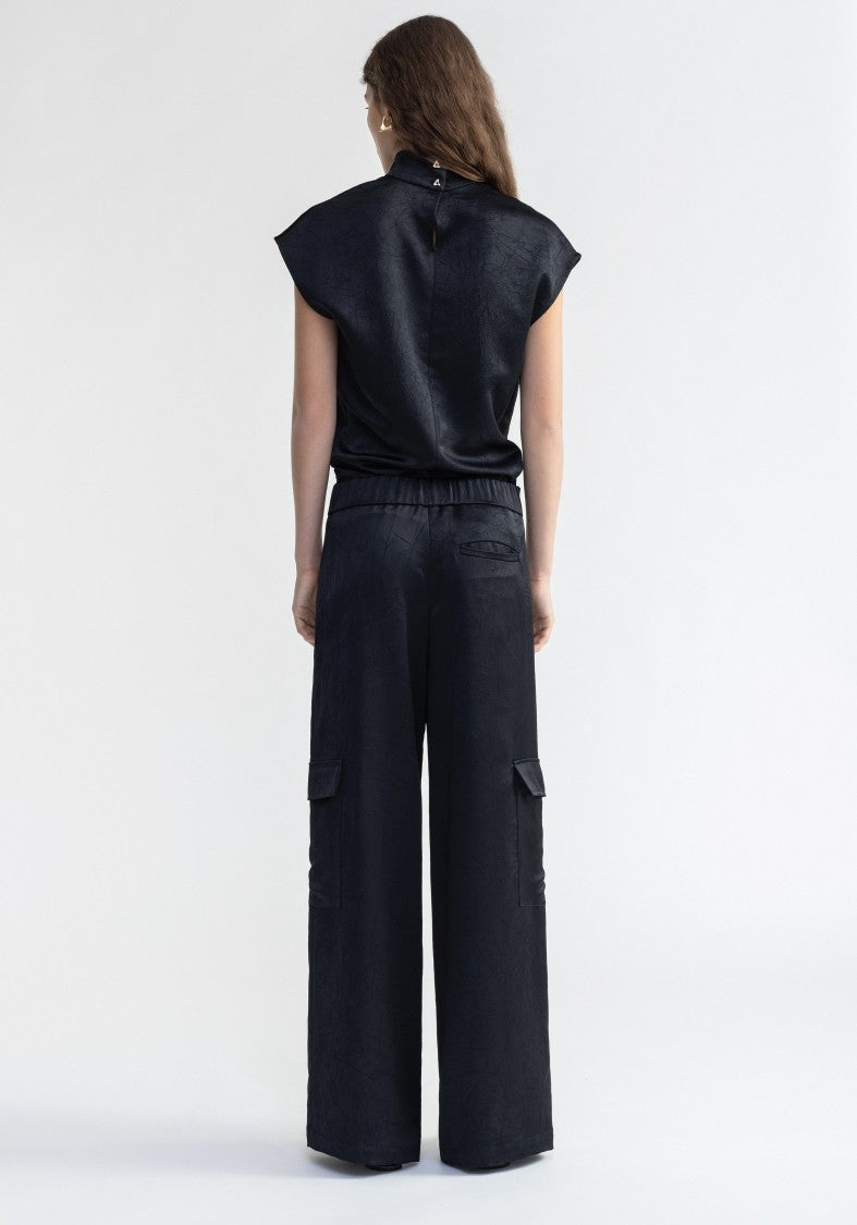 Aeron Gust - Satin Cargo Pants