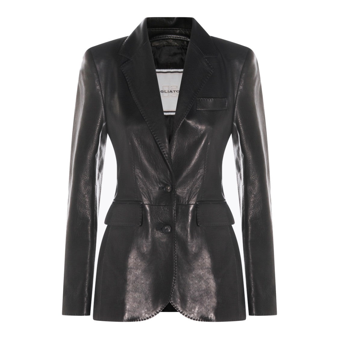 Tagliatore Tailored Black Jacket With Classic Collar