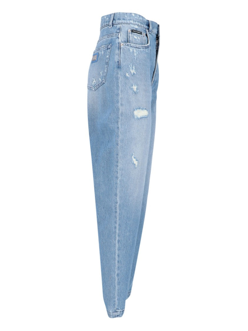 Dolce & Gabbana Amber' Jeans – Light Blue