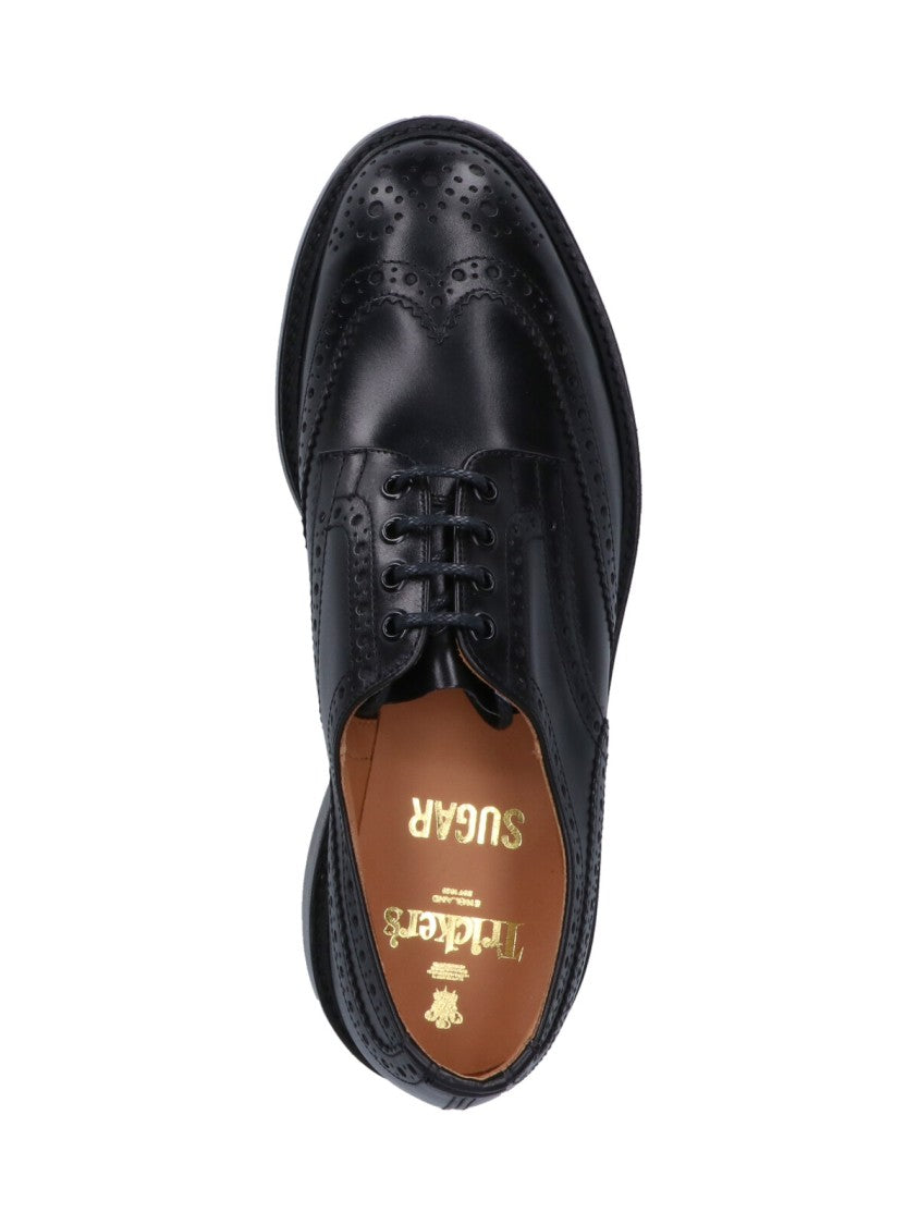 Tricker's "Bourton" Derby Shoes Black