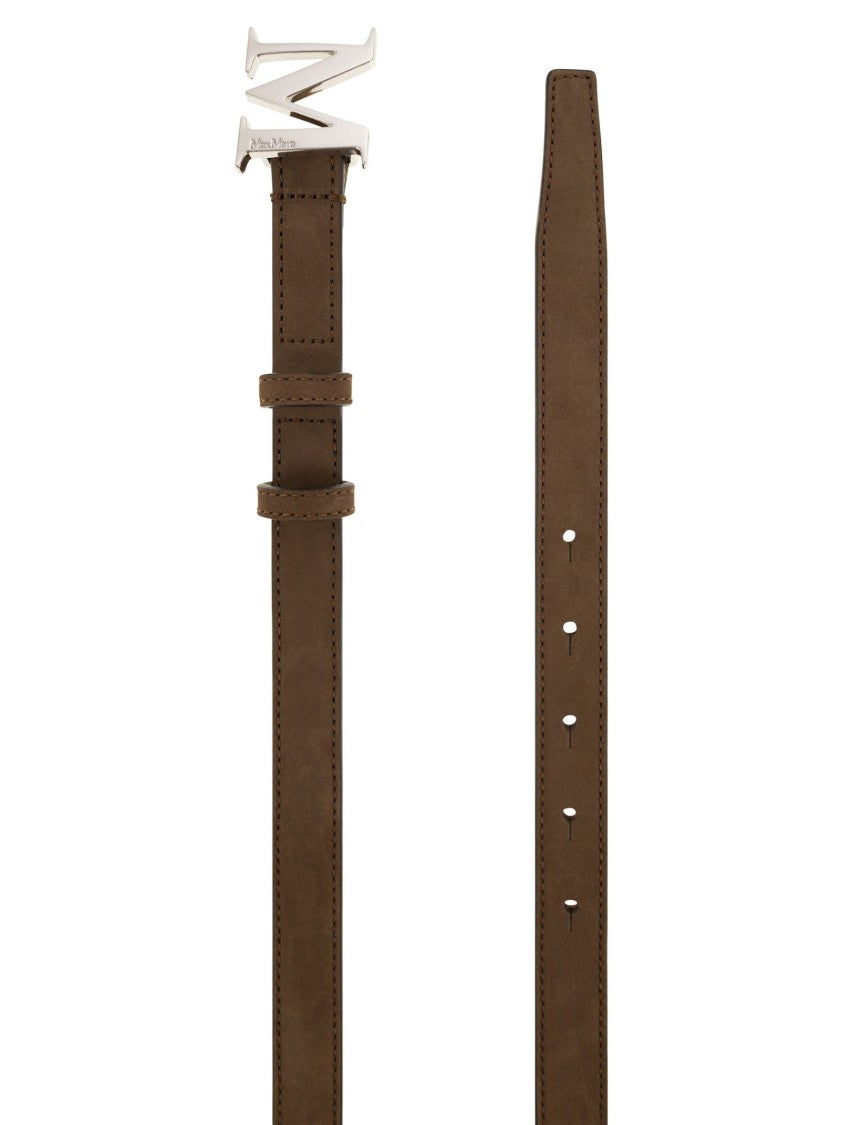 Max Mara Mclassic20s - Monogram Leather Belt