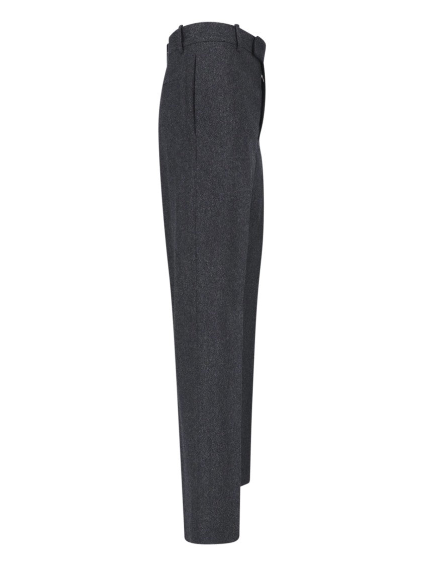 Jil Sander Tailored Straight-Leg Trousers With Zip And Button Closure