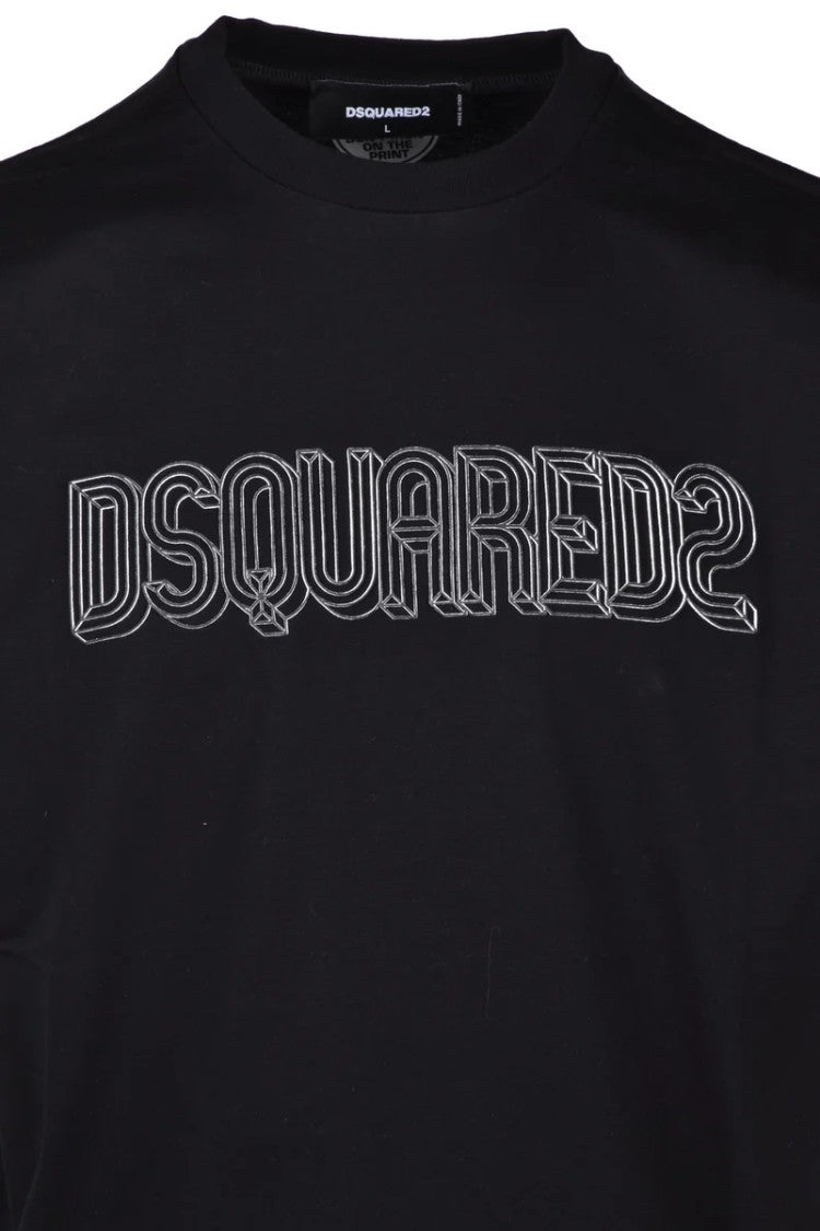 Dsquared2 Cotton T-Shirt - Black