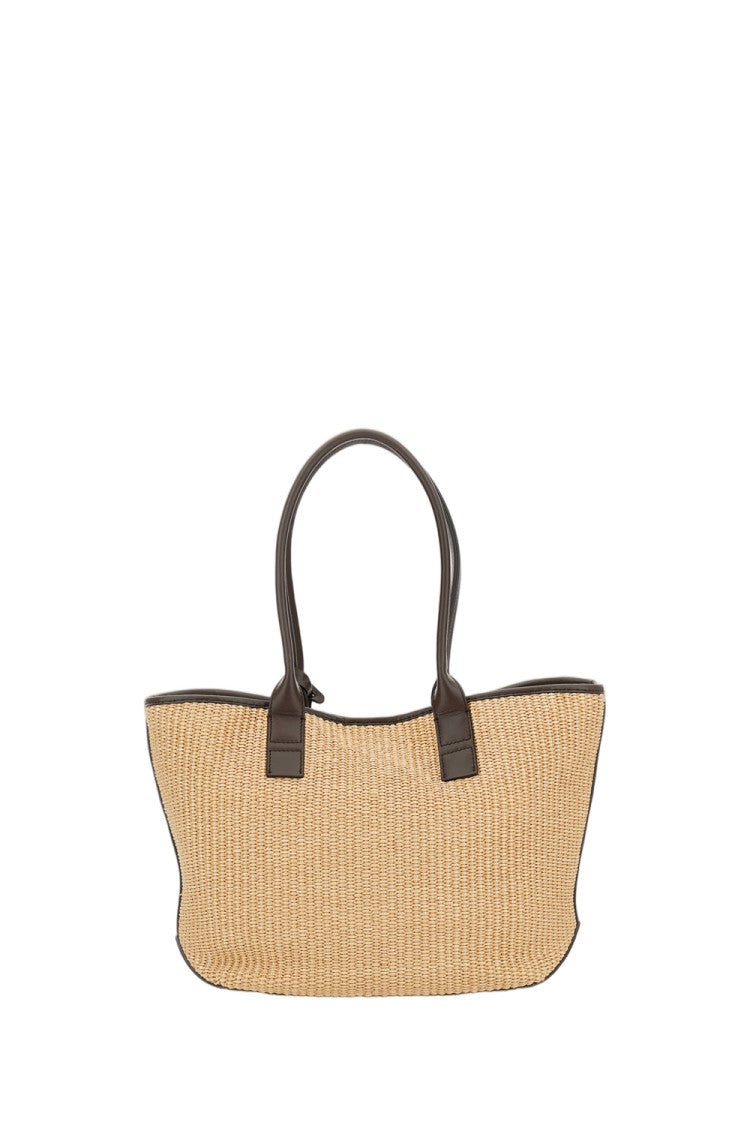 Hogan Address Shopping Rafia Bag