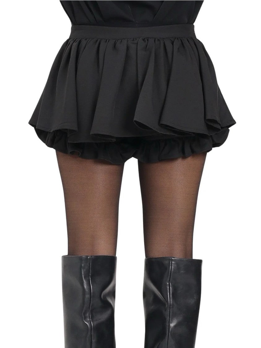 Odi Odi Mini Skirt With Integrated Culottes And Flared Silhouette