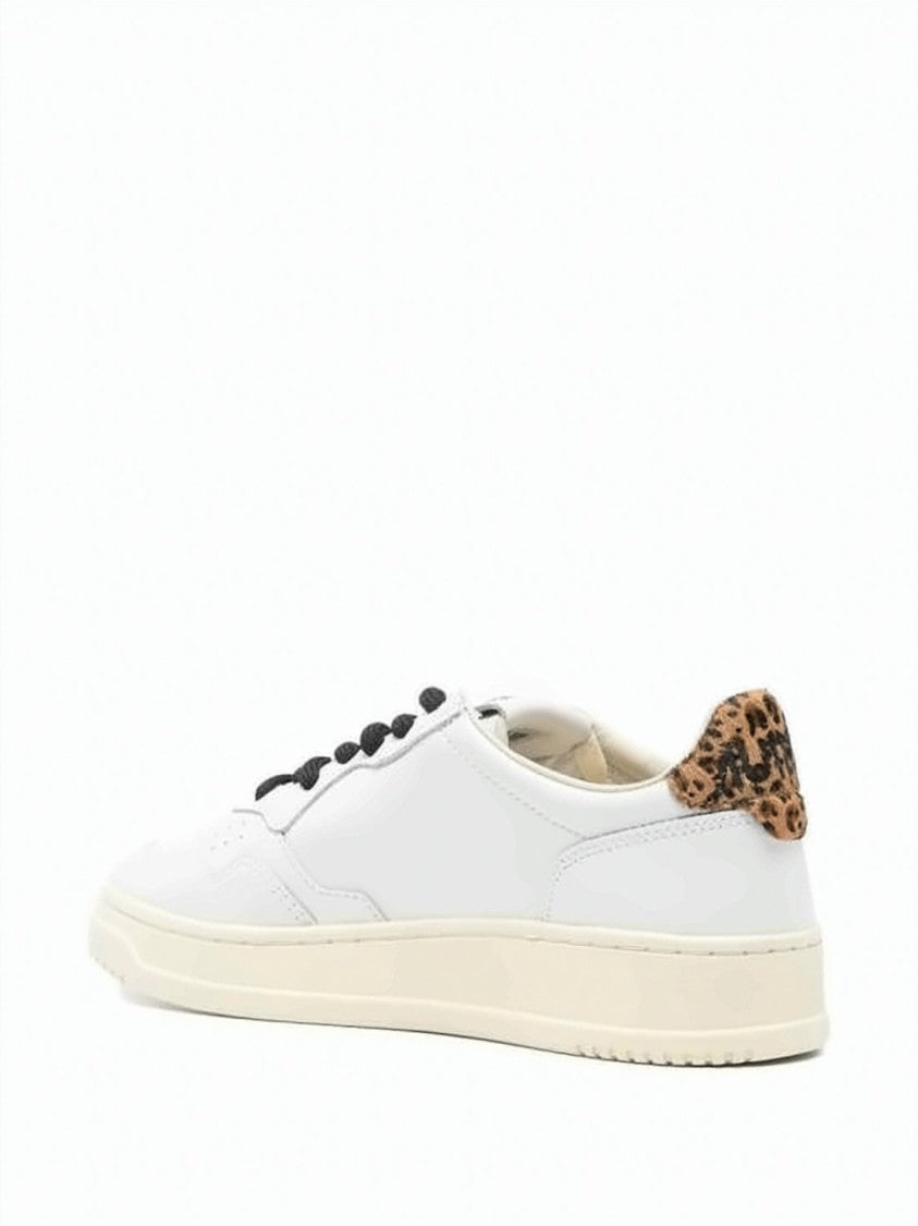 Autry Perforated Leather Low-Top Sneakers