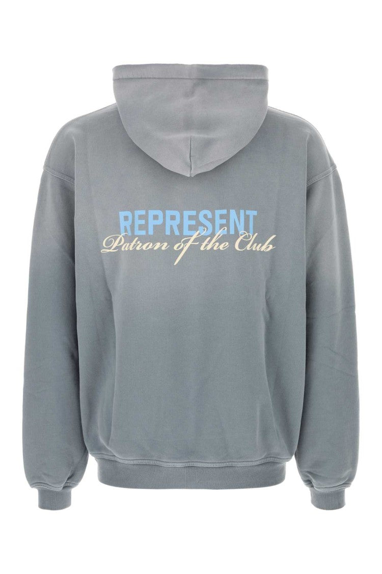 Represent Powder Blue Cotton Sweatshirt