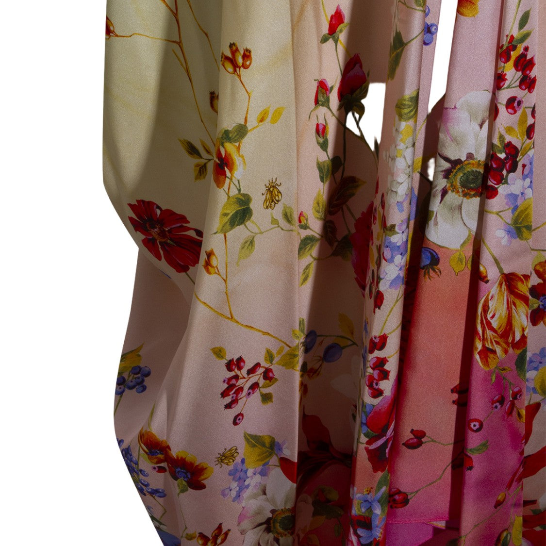 Roberto Cavalli Silhouette Dress With Draping