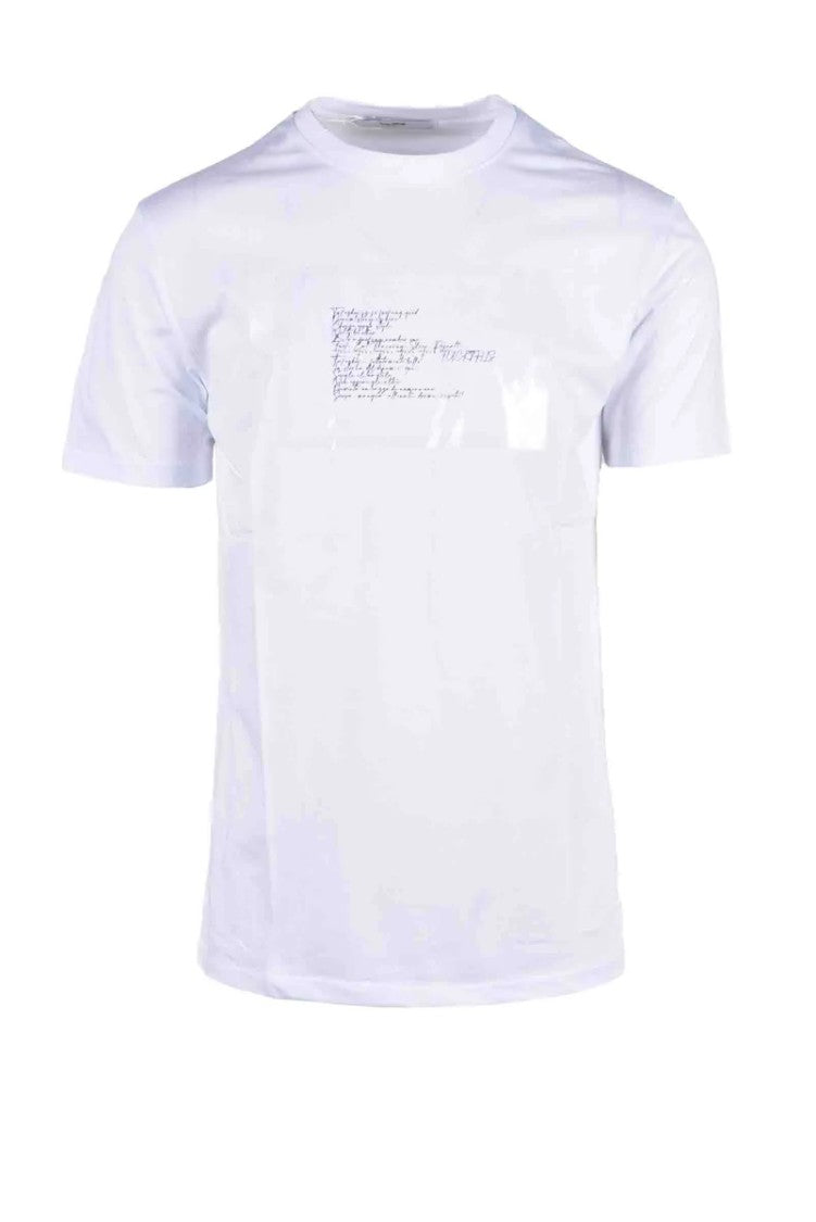 Takeshy Kurosawa White Crewneck Cotton T-Shirt