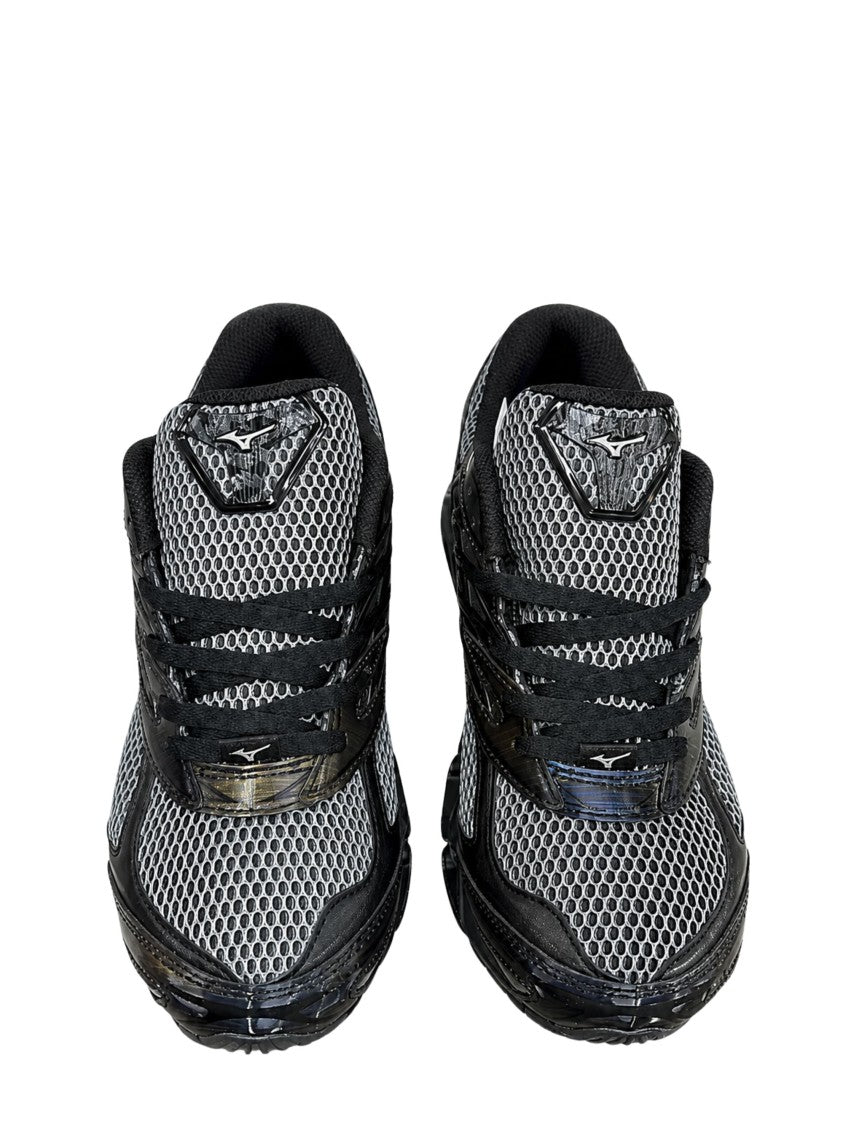 Mizuno Futuristic Wave Prophecy Sneakers With Glossy Sculpted Sole