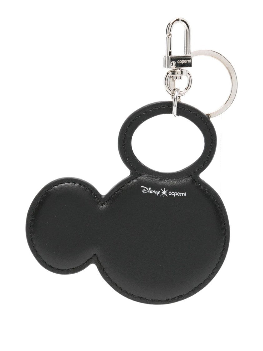 Coperni Black Key Holder With Polished Metal Details