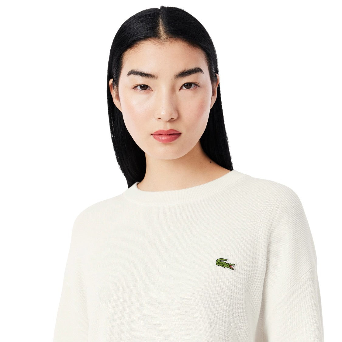 Lacoste Classic Moss Stitch Wool Cardigan