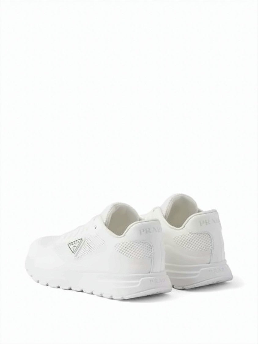 Prada Breathable Mesh Low-Top Sneakers