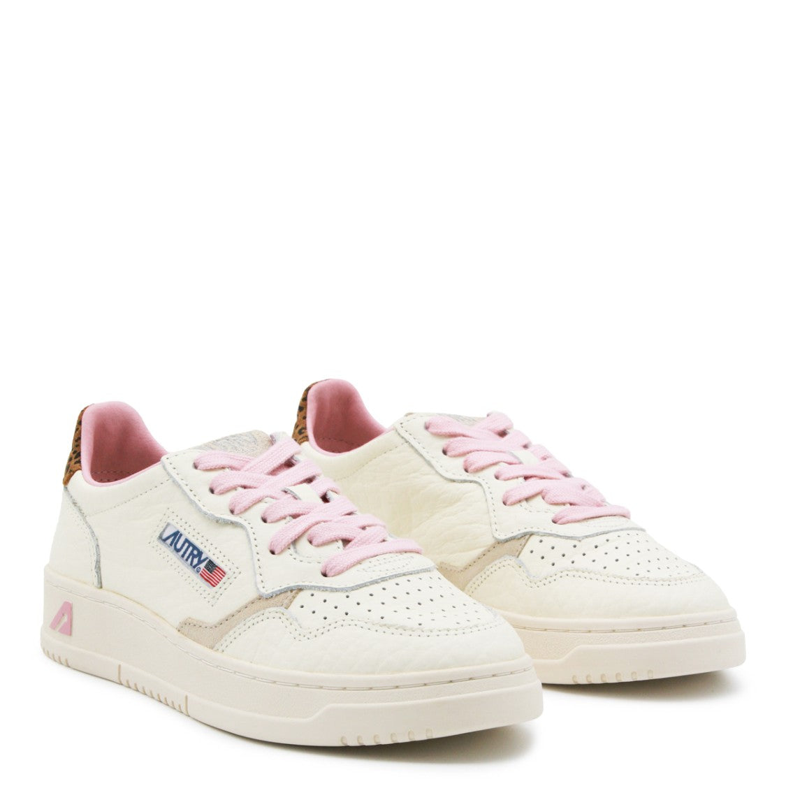 Autry White Leather Medalist Sneakers