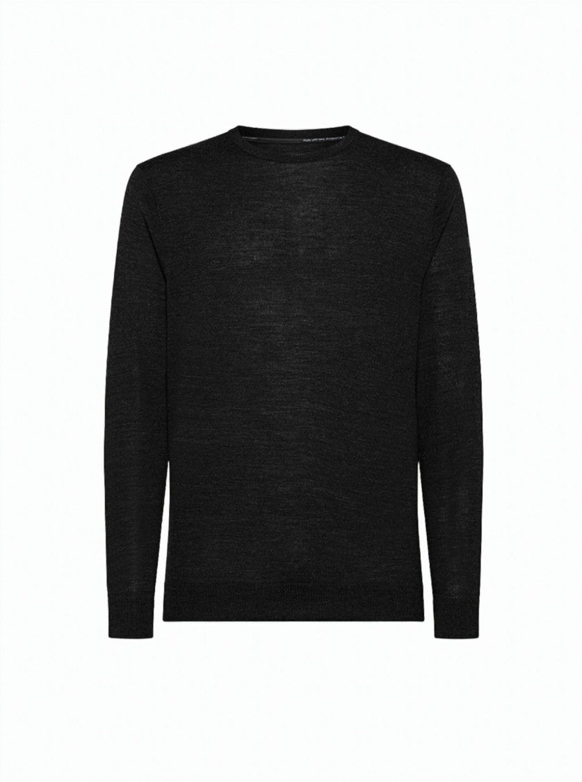 Rrd Minimalist Fine Wool English Rib Crewneck Pullover