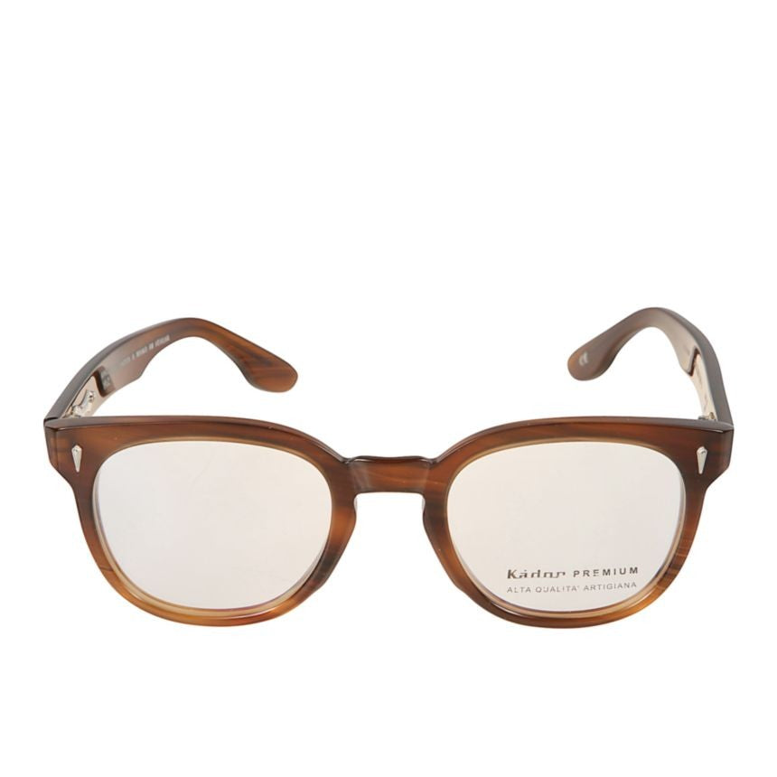 Kador Premium 11 Translucent Brown Gradient Eyeglasses With Keyhole Bridge