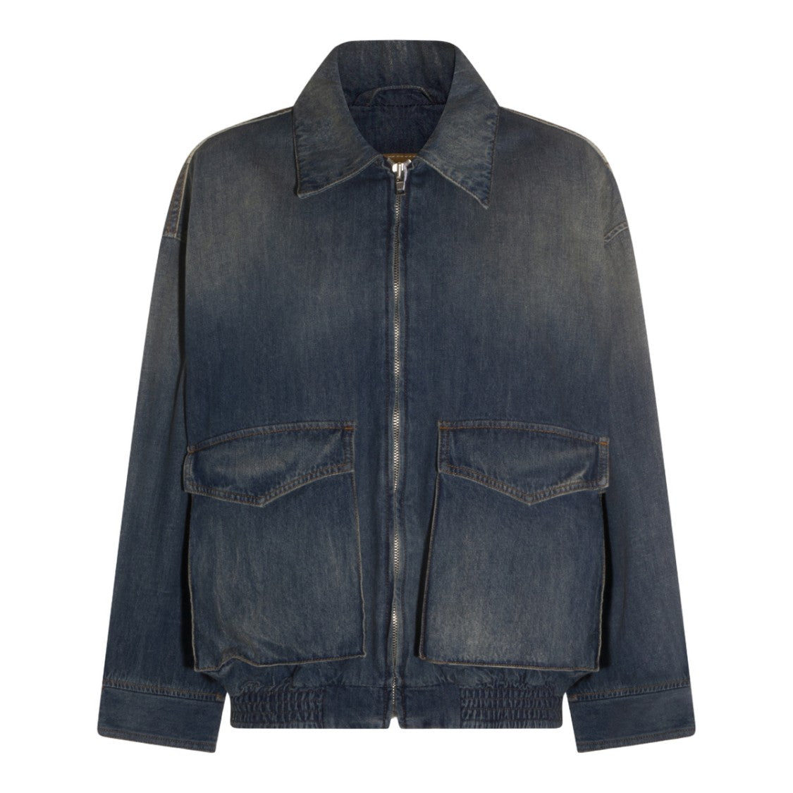 Mm6 By Maison Margiela Relaxed-Fit Vintage Denim Jacket