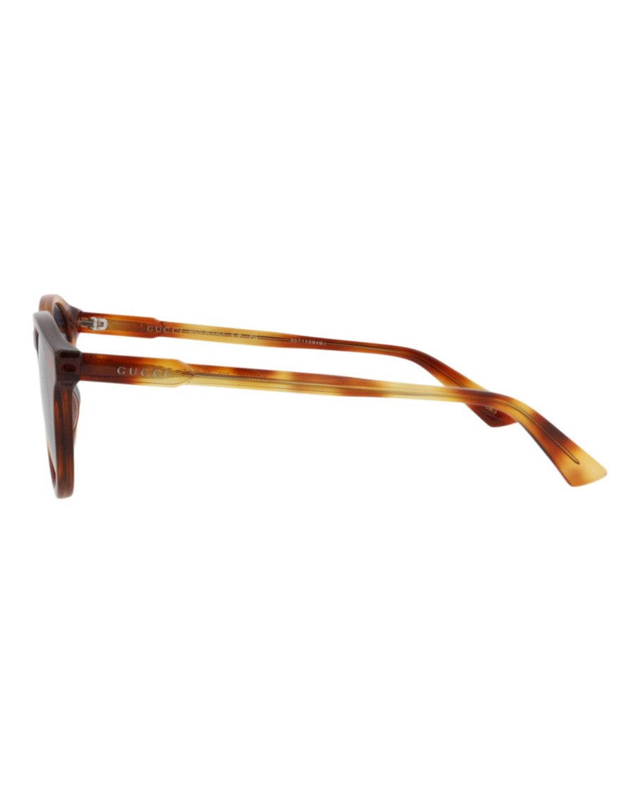 Gucci Round-Frame Acetate Sunglasses