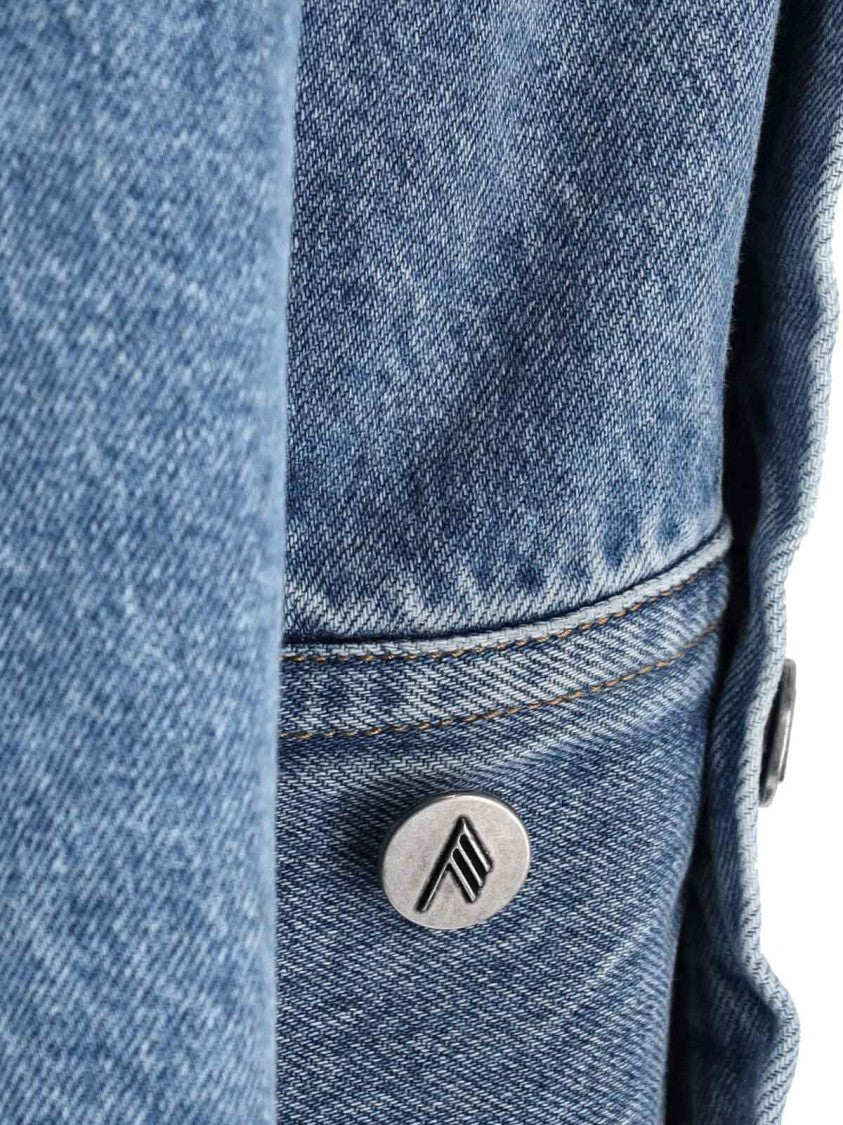 The Attico Denim Shirt – Light Blue