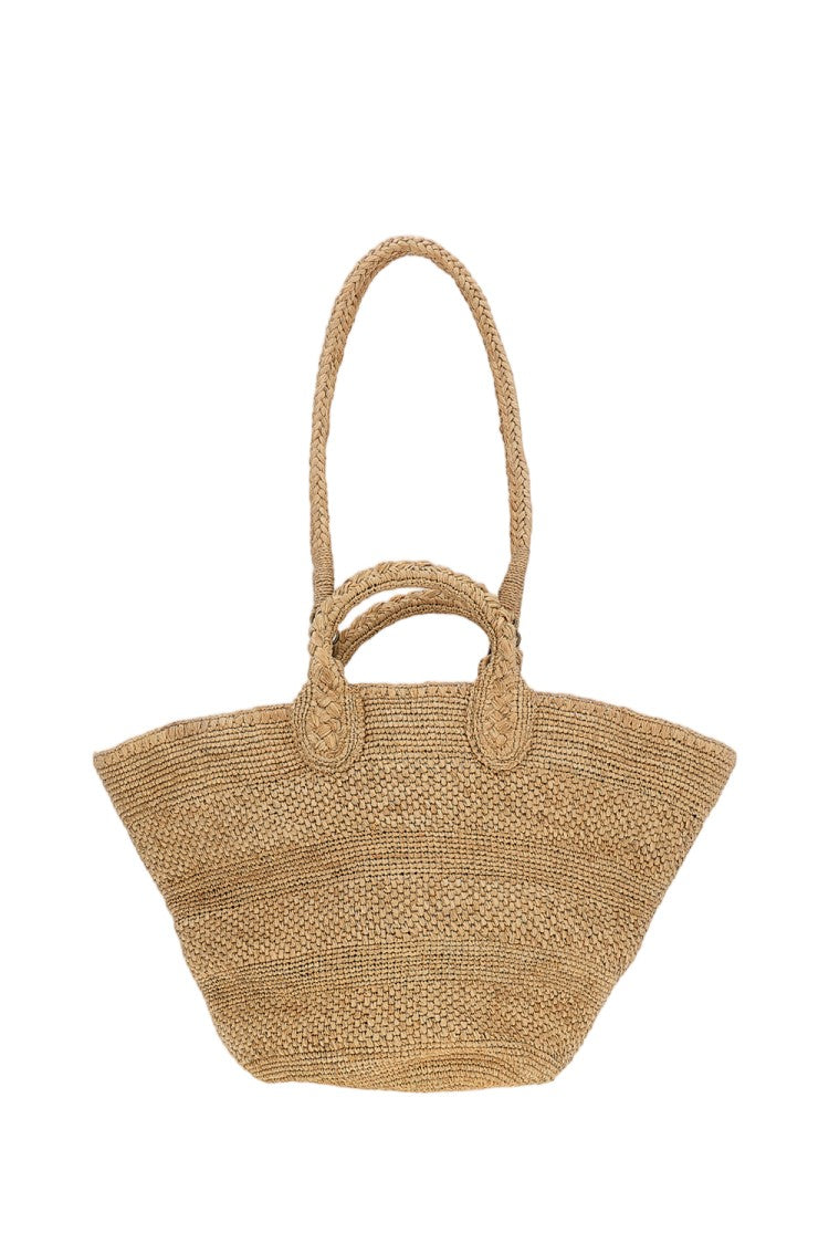 Ibeliv Double Handles Raffia Bag