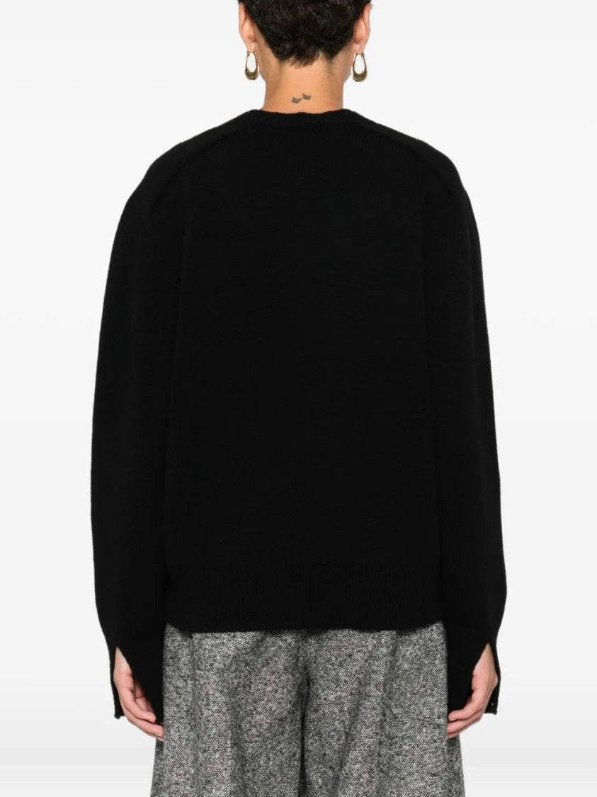 Róhe V-Neck Wool Jumper
