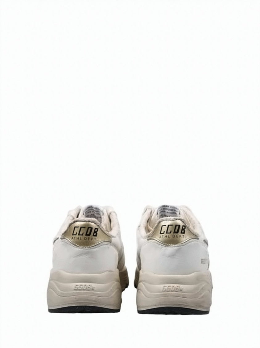 Golden Goose Smooth Leather Sneakers With Subtle Star Detail