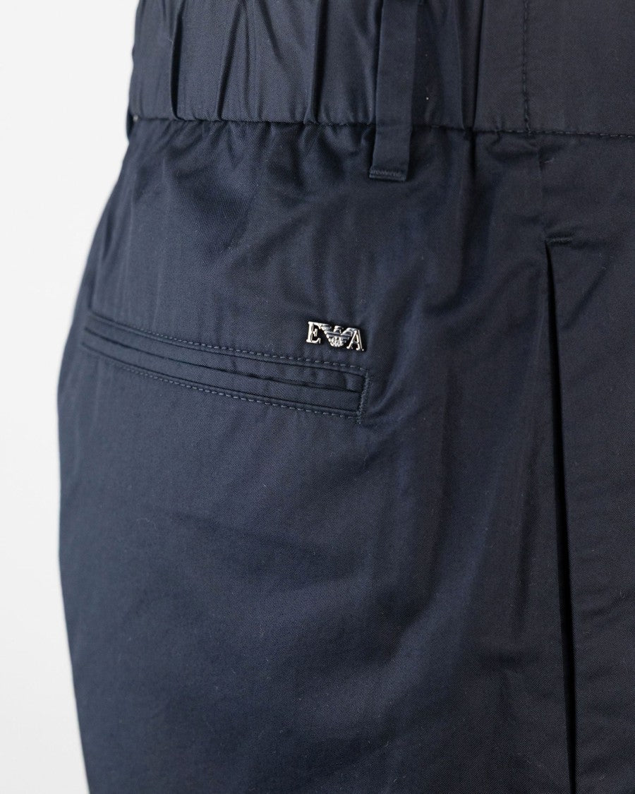 Emporio Armani Blue Chino Trousers