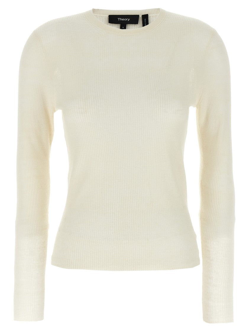 Theory Viscose Linen Sweater