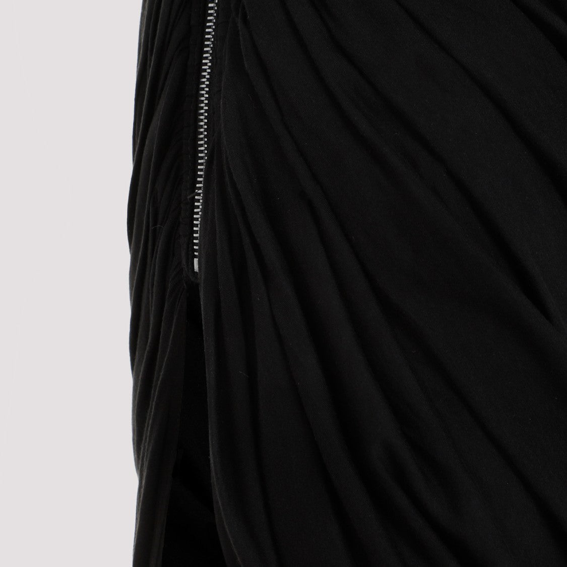 Rick Owens Black Lido Draped Gown