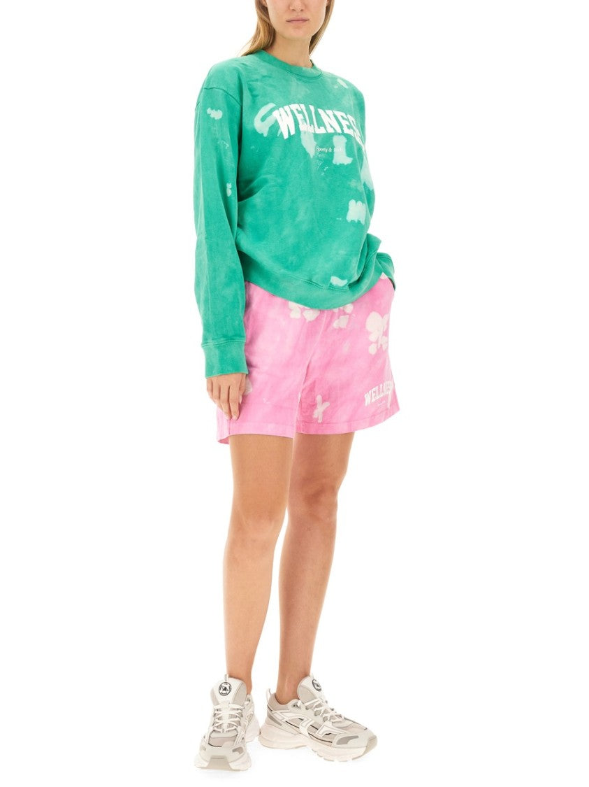 Sporty And Rich Relaxed Fit Tie-Dye Sweatshirt