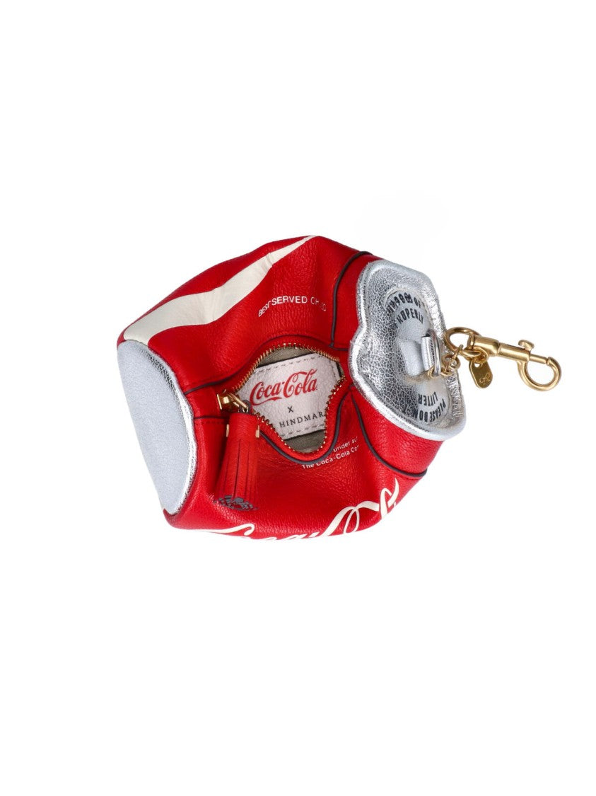 Anya Hindmarch Red Coca Cola Goat Leather Coin Purse