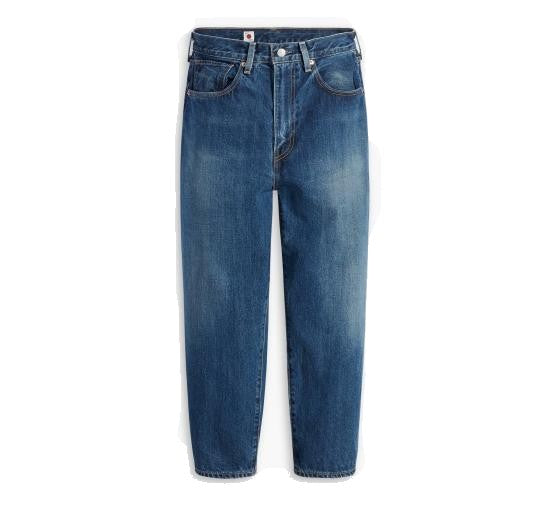 Levi's Straight-Leg Denim Trousers With Mid-Rise Waist And Classic Five-Pocket Design