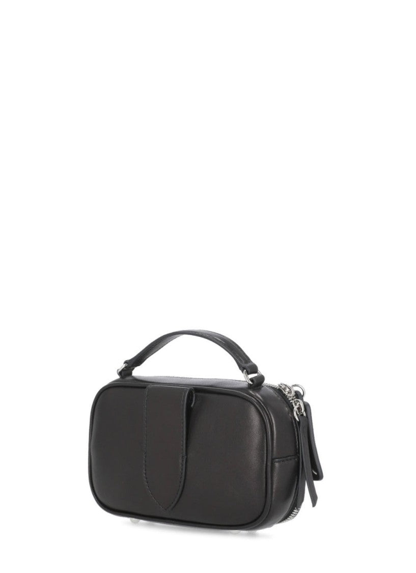 Maison Margiela Quilted Black Leather Shoulder Bag