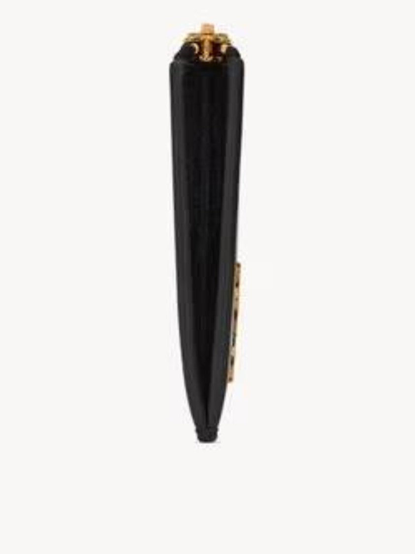 Saint Laurent Rectangular Black Zippered Card Holder