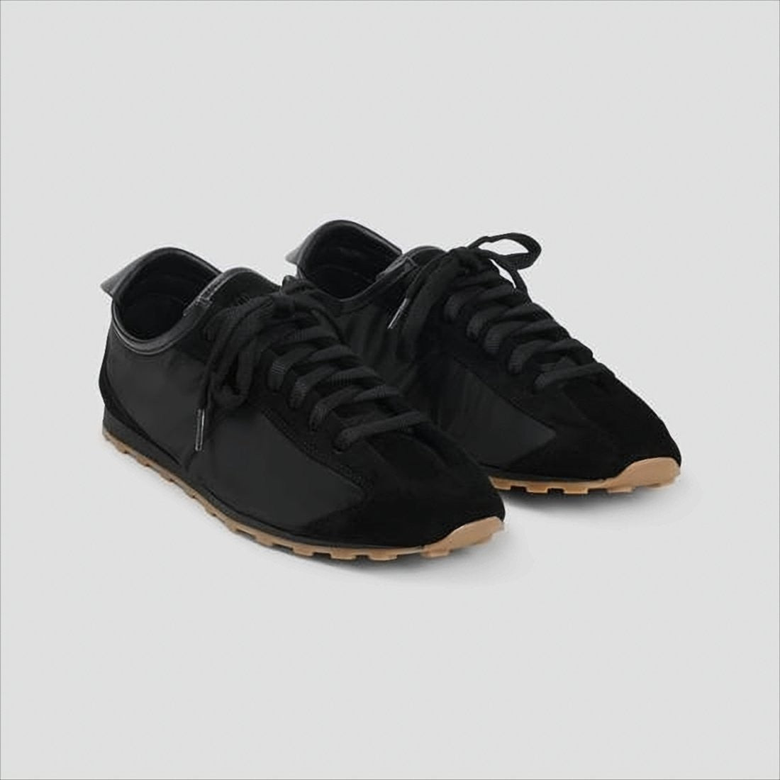 Jacquemus Low-Top Black Sneakers With Embossed Branding