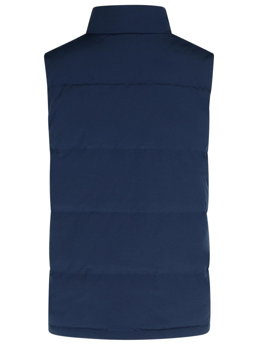 Canada Goose Freestyle' Blue Cotton Blend Vest