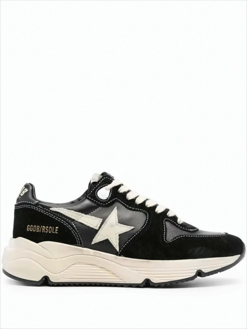 Golden Goose Black Sneakers With Napa Leather