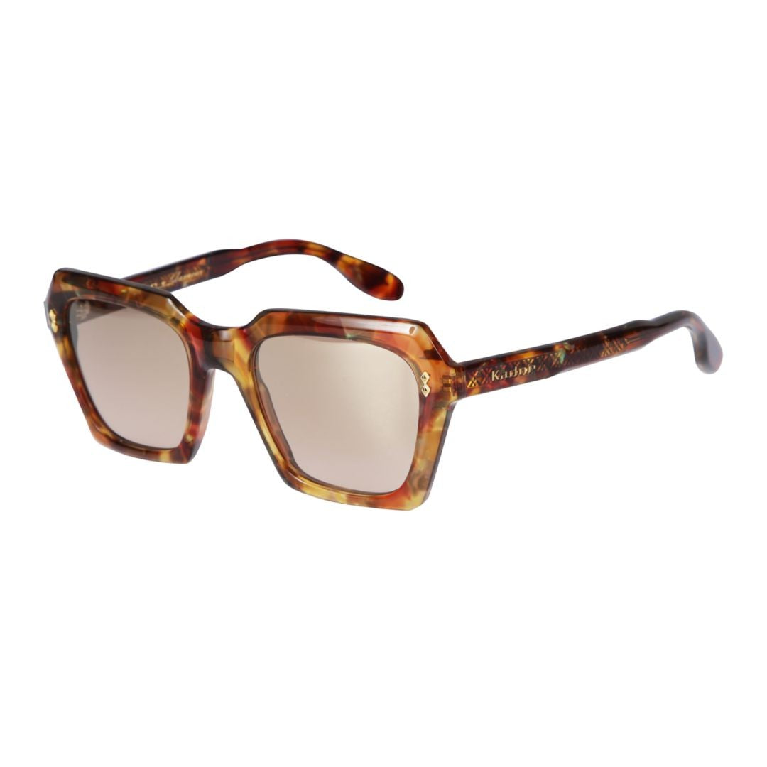 Kador Klara Glamour Oversized Tortoiseshell Square Sunglasses