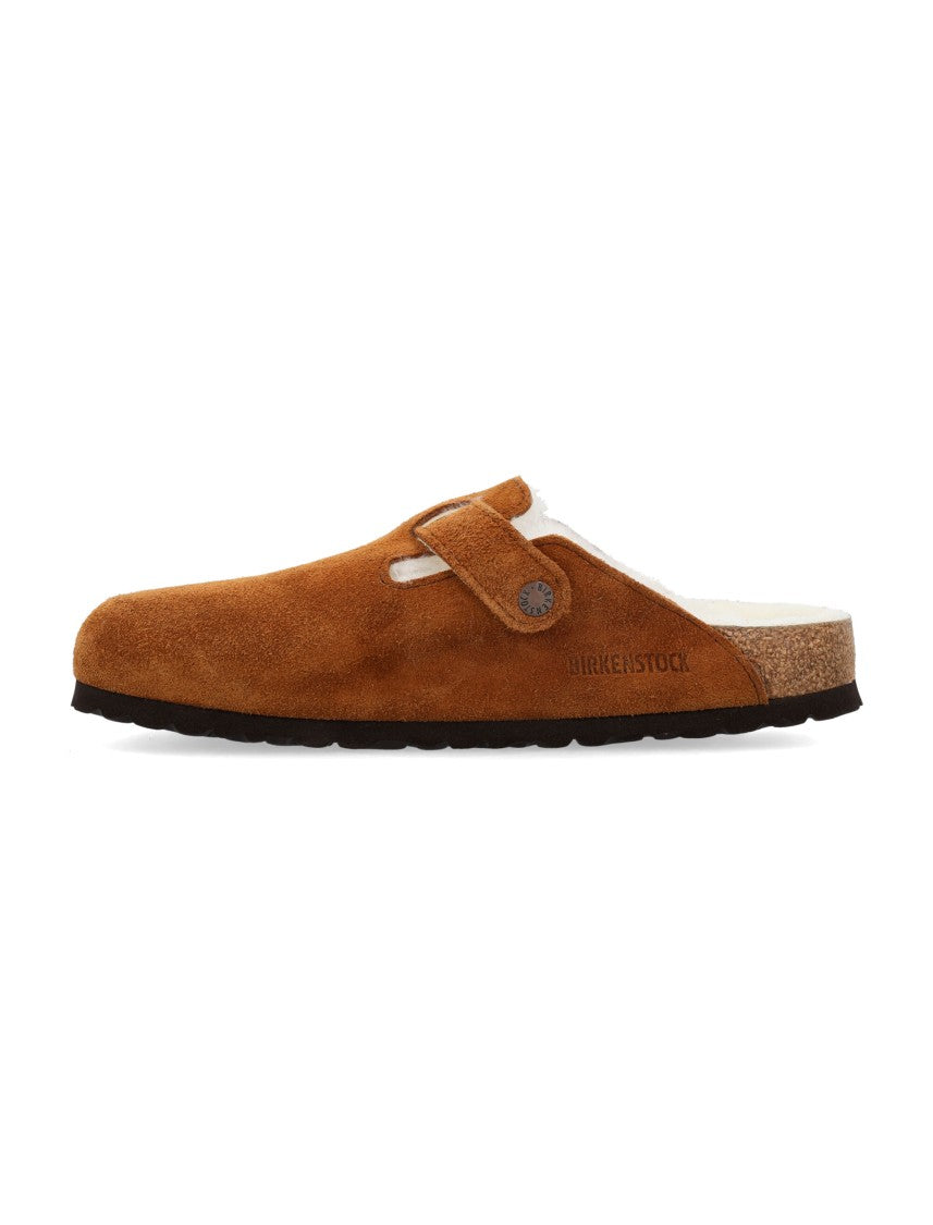 Birkenstock Boston Shearling Mink Slip-On