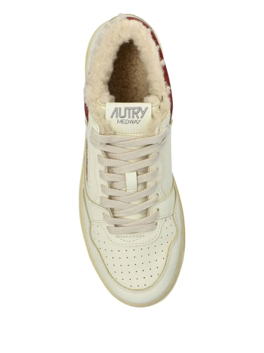 Autry Med-Way Leather Sneakers