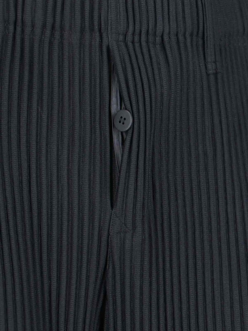 Homme Plissé Issey Miyake Pleated Pants – Black