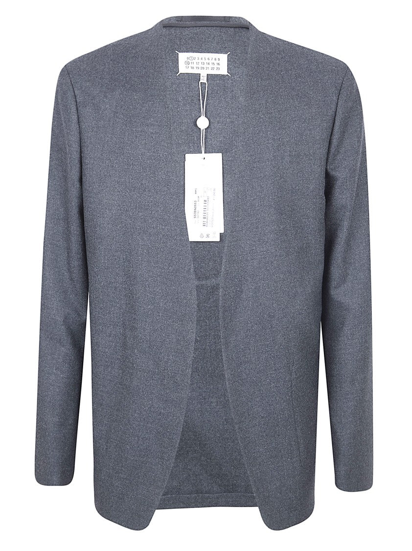 Maison Margiela Virgin Wool Open-Front Jacket