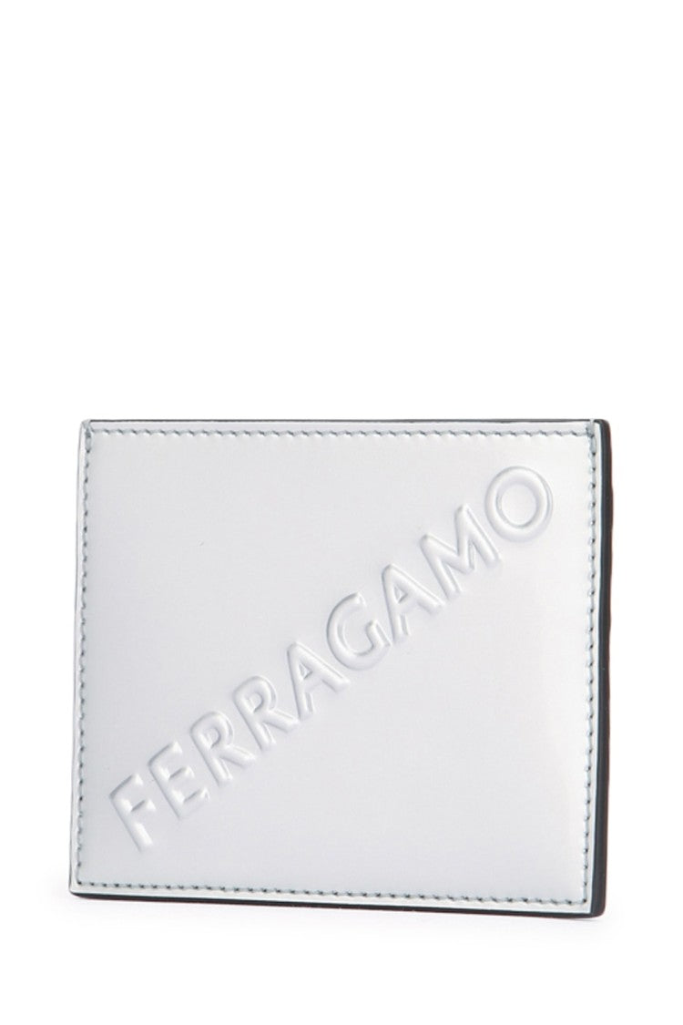 Salvatore Ferragamo Smooth Leather Wallet With Embossed Branding