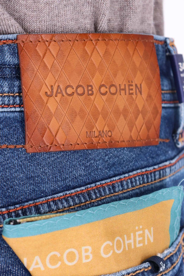 Jacob Cohen Cavallino Bard Fit Diamond Quilted Comfort Jeans
