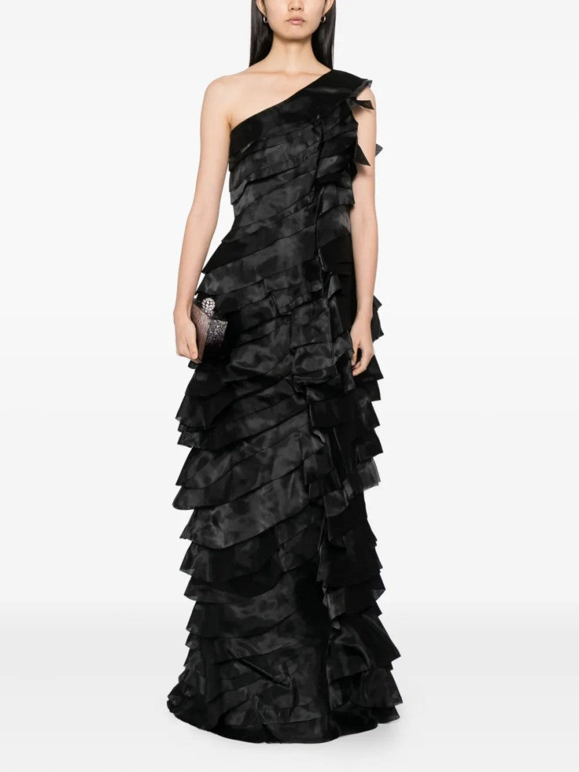 Saiid Kobeisy Layered Organza Dress