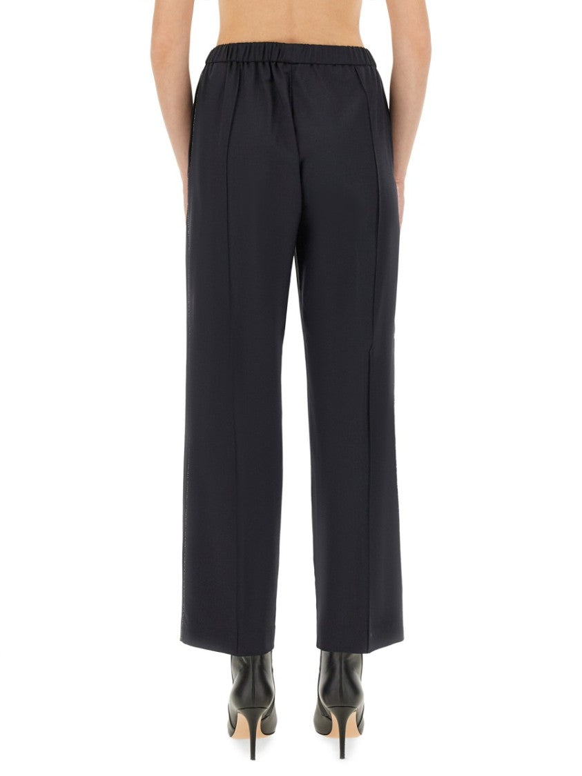 Fabiana Filippi Straight Leg Pants With Refined Silhouette