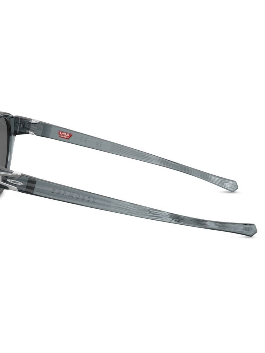 Oakley Round Frame Sunglasses With Grey Tinted Lenses