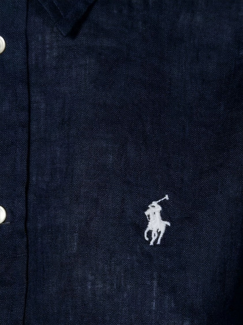 Polo Ralph Lauren Lightweight Linen Button-Up Shirt With Classic Collar