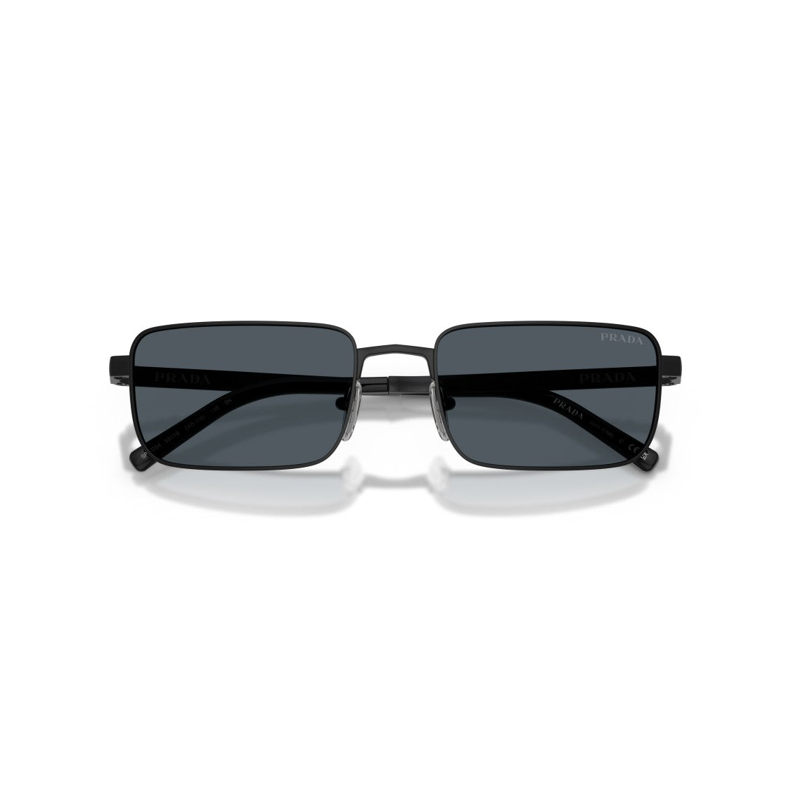 Prada Rectangular Frame Sunglasses With Dark Lenses
